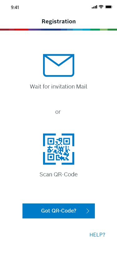End-User App — screen 1