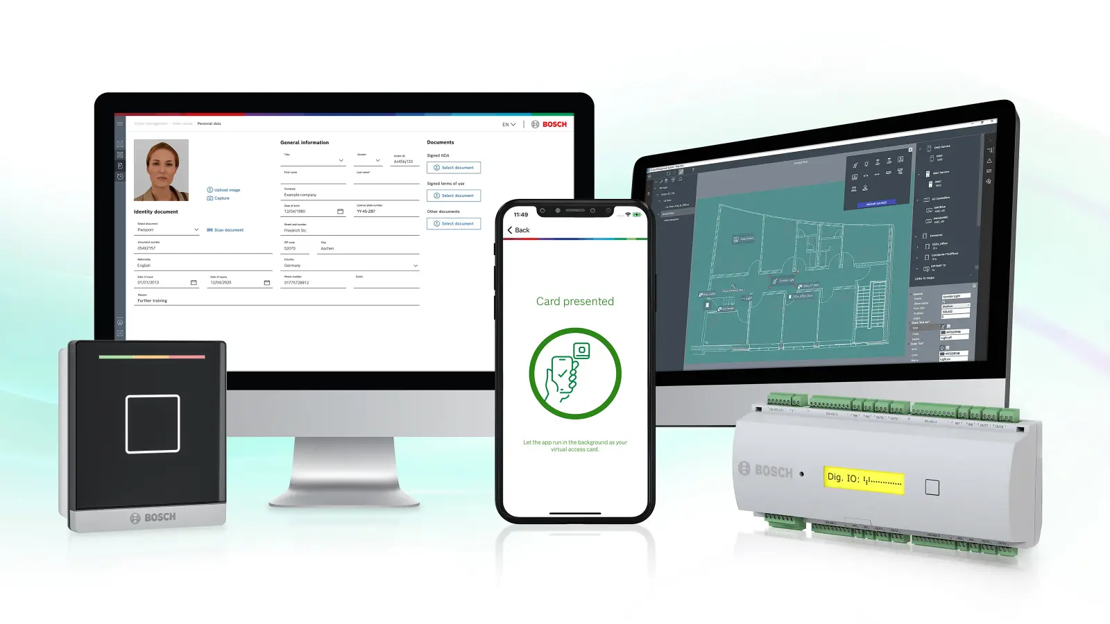 Bosch Mobile Access — system overview